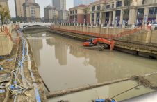 滨湖新区徐河水环境治理工程项目－清淤、沿河附属设施完善工程-工地巡查